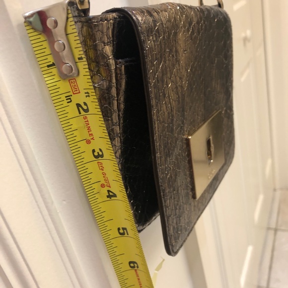 Cole Haan Cross Body Bag, Snakeskin with chain shoulder strap! - Picture 15 of 16